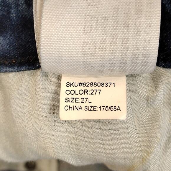 Abercrombie & Fitch Simone Skinny High Rise Distressed Blue Women's Jeans - Picture 5 of 8